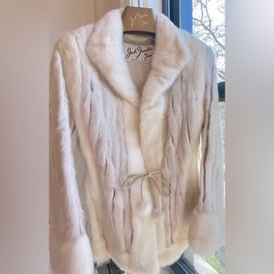 Vintage Blush Mink Coat by Jack Fenster Furs Beverly Hills